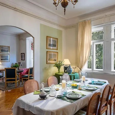 Spacious In Centre With Fireplace Apartament Budapesta